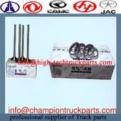 Yunnei engine inlet valve is Responsible for the input of air 